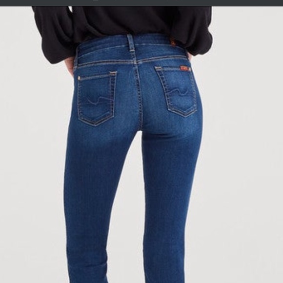 7 For All Mankind Denim - 7 For All Mankind Straight Leg Jeans